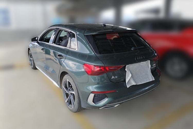 Used Audi A3 2023 Updated Sportback 35 TFSI Stylish Sports Type Rear Left 45 Deg