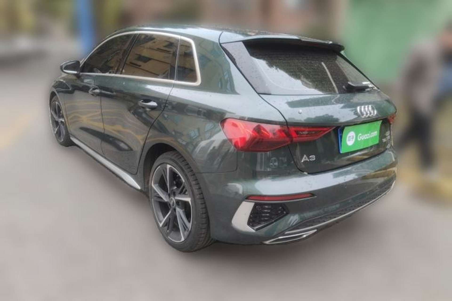 Used Audi A3 2023 Updated Sportback 35 TFSI Stylish Sports Type Rear Left 45 Deg