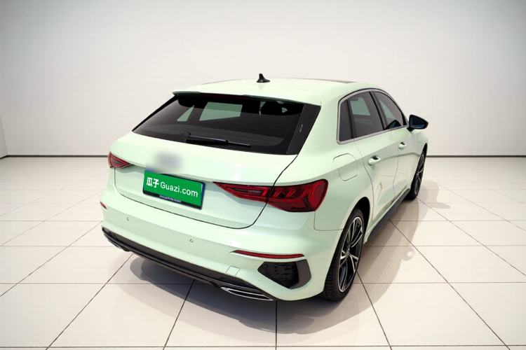 Used Audi A3 2023 Updated Sportback 35 TFSI Stylish Sports Type Rear Right 45 Deg
