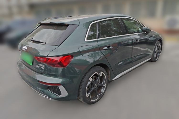 Used Audi A3 2023 Updated Sportback 35 TFSI Luxury Sports Edition Rear Right 45 Deg