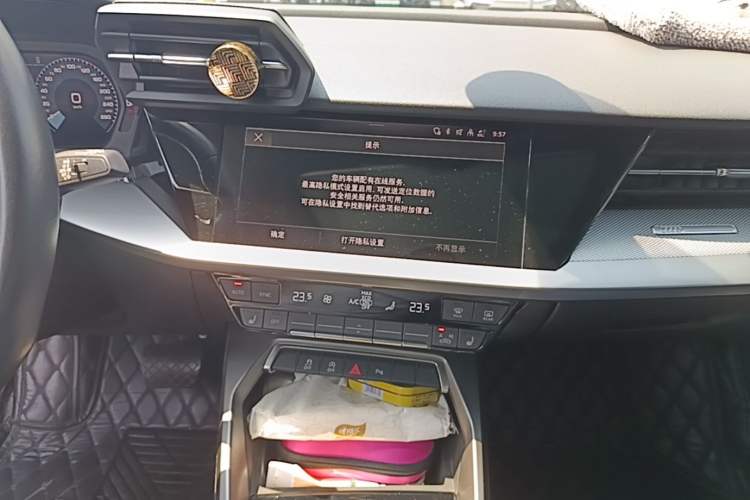Used Audi A3 2023 Sportback 35 TFSI Fashionable Sports Model Audio And AC Panel