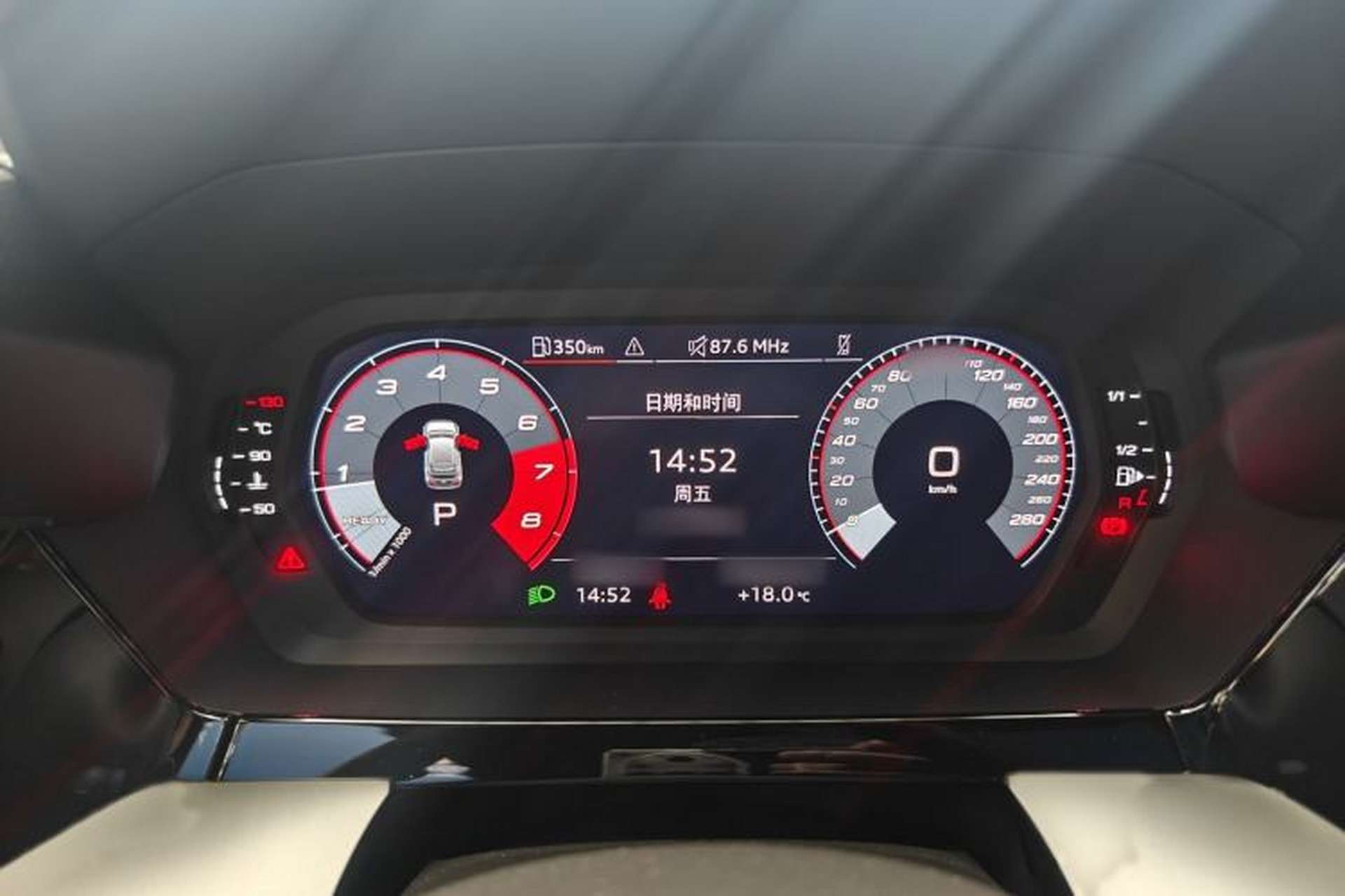 Used Audi A3 2023 Updated Sportback 35 TFSI Stylish Sports Type Instrument Cluster