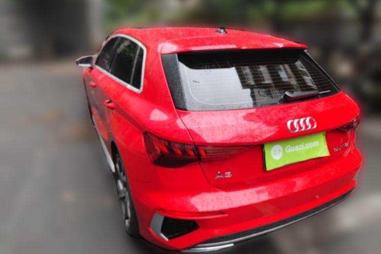 Used Audi A3 2023 Updated Sportback 35 TFSI Luxury Sports Edition Rear Left 45 Deg