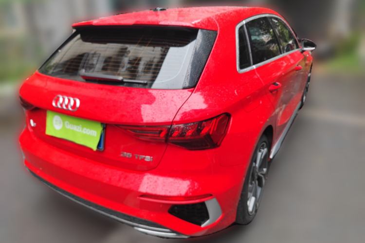 Used Audi A3 2023 Updated Sportback 35 TFSI Luxury Sports Edition Rear Right 45 Deg