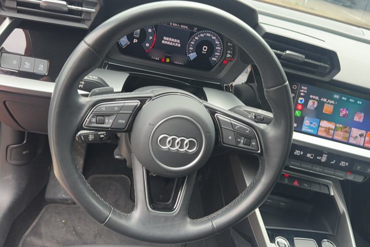 Used Audi A3 2023 A3L Limousine 35 TFSI Fashionable and Elegant Model Steering Wheel