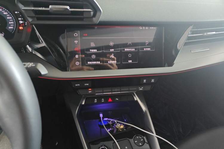 Used Audi A3 2023 Sportback 35 TFSI Fashionable Sports Model Audio And AC Panel