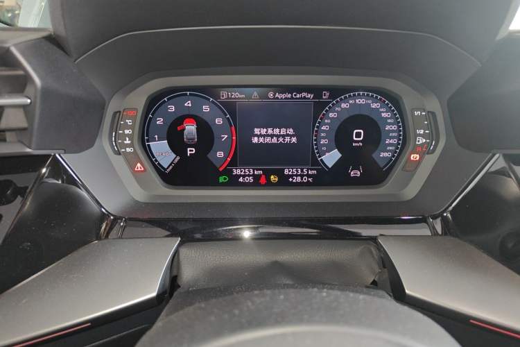 Used Audi A3 2023 Sportback 35 TFSI Fashionable Sports Model Odometer Close Up