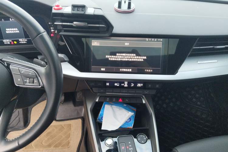 Used Audi A3 2023 Restyled A3L Limousine 35 TFSI Fashion Sport Edition Audio And AC Panel