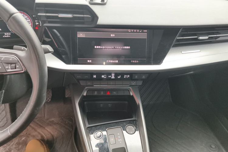 Used Audi A3 2023 Restyled A3L Limousine 35 TFSI Fashion Sport Edition Audio And AC Panel
