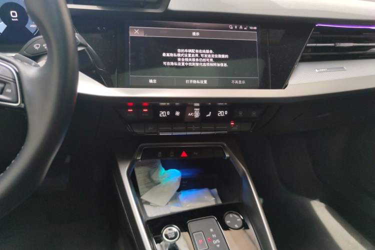 Used Audi A3 2023 Sportback 35 TFSI Fashionable Sports Model Audio And AC Panel