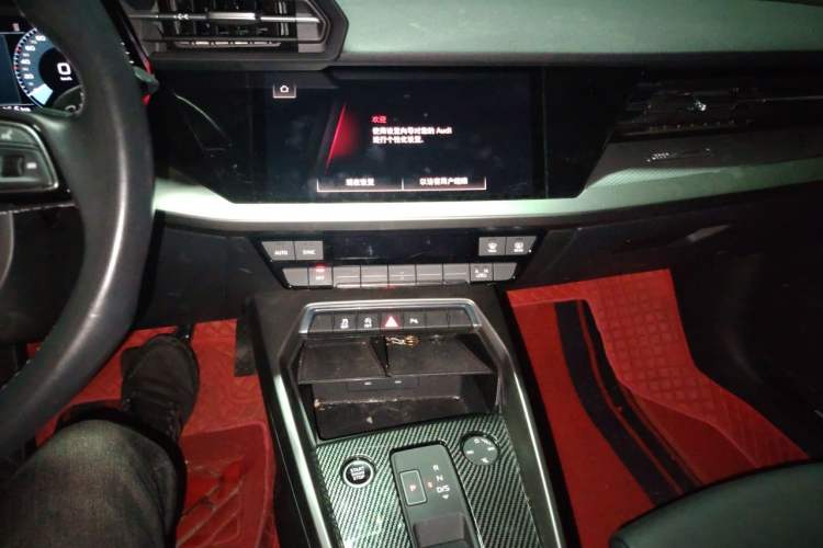 Used Audi A3 2023 A3L Limousine 35 TFSI Fashion Sport Model Audio And AC Panel