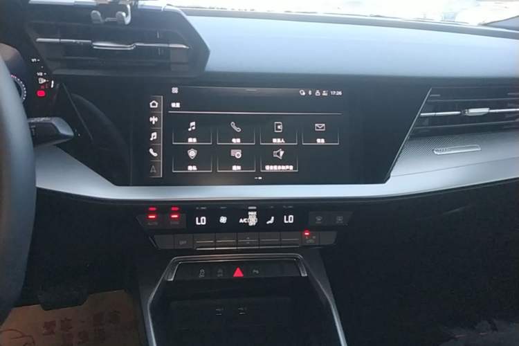 Used Audi A3 2023 Updated Sportback 35 TFSI Stylish Sports Type Audio And AC Panel