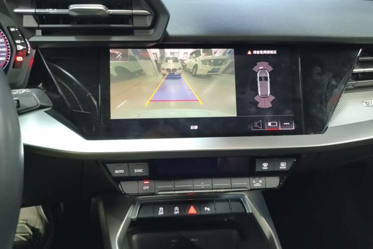 Used Audi A3 2023 Sportback 35 TFSI Stylish and Elegant Model Audio And AC Panel