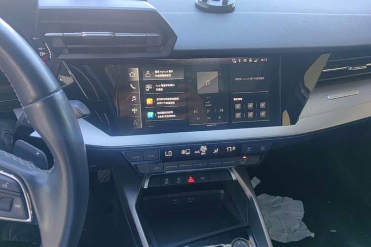 Used Audi A3 2023 Restyled A3L Limousine 35 TFSI Fashion Sport Edition Audio And AC Panel
