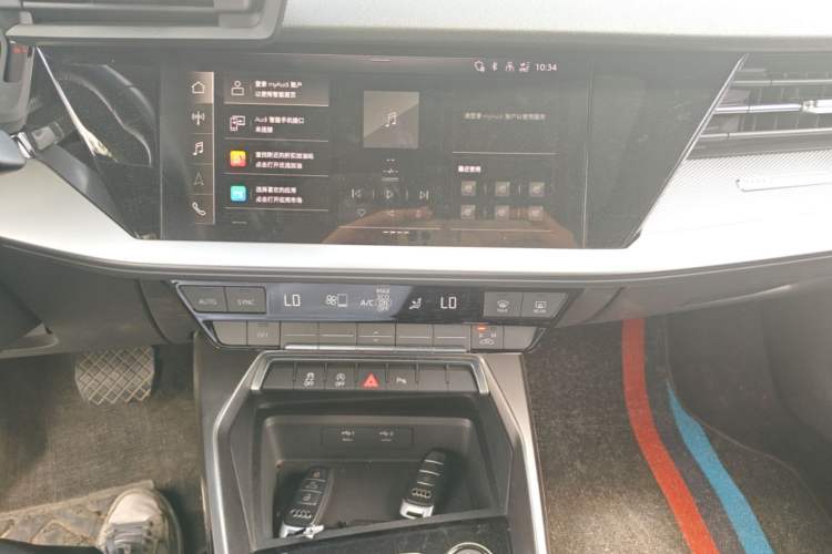 Used Audi A3 2023 Restyled A3L Limousine 35 TFSI Fashion Sport Edition Audio And AC Panel