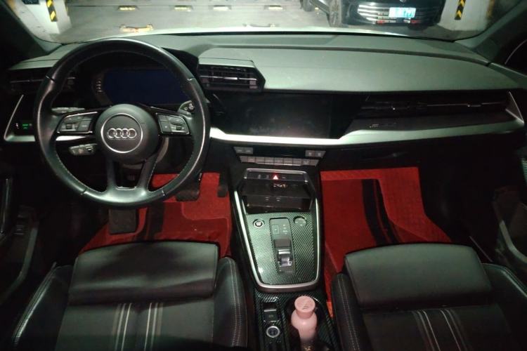 Used Audi A3 2023 A3L Limousine 35 TFSI Fashion Sport Model Center Console