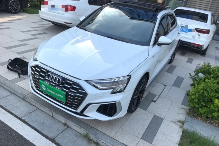 Used Audi A3 2023 Updated Sportback 35 TFSI Stylish Sports Type Guazi used car, China used car export, Used car for sale, Used cars, Cheapest cars for sale