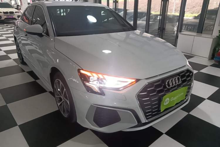 Used Audi A3 2023 Restyled A3L Limousine 35 TFSI Ambition Sport Edition Front Right 45 Deg