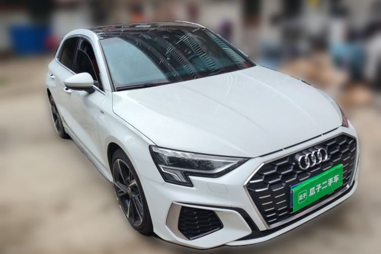 Used Audi A3 2023 Restyled Sportback 35 TFSI Fashionable and Elegant Version Front Right 45 Deg