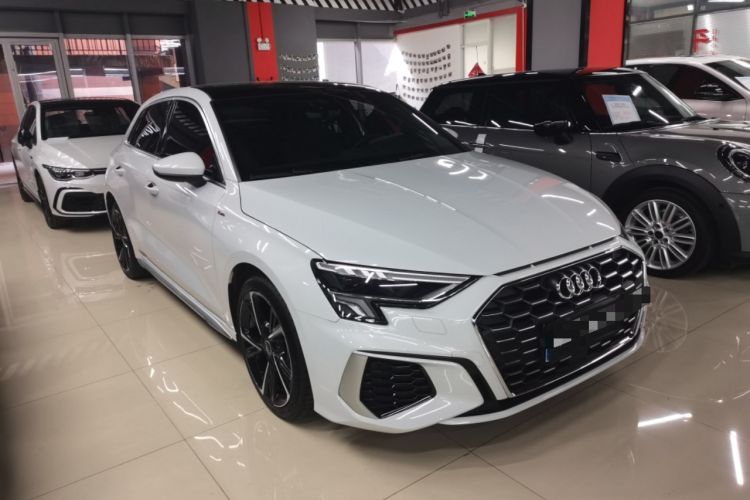 Used Audi A3 2023 Sportback 35 TFSI Fashionable Sports Model Front Right 45 Deg