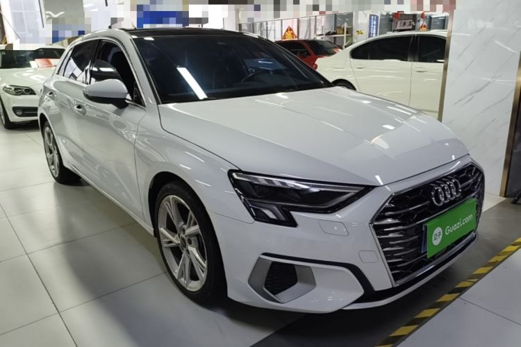 Used Audi A3 2023 Sportback 35 TFSI Stylish and Elegant Model Front Right 45 Deg
