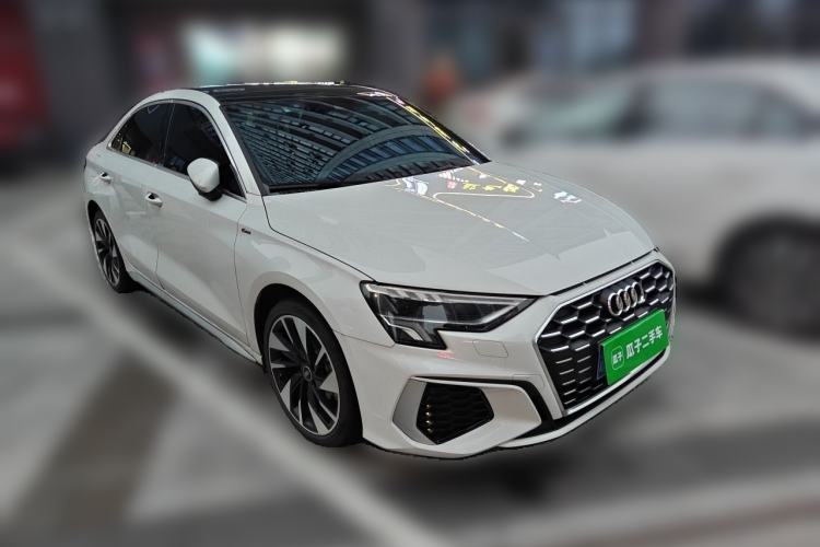 Used Audi A3 2023 Restyled A3L Limousine 35 TFSI Ambition Sport Edition Front Right 45 Deg