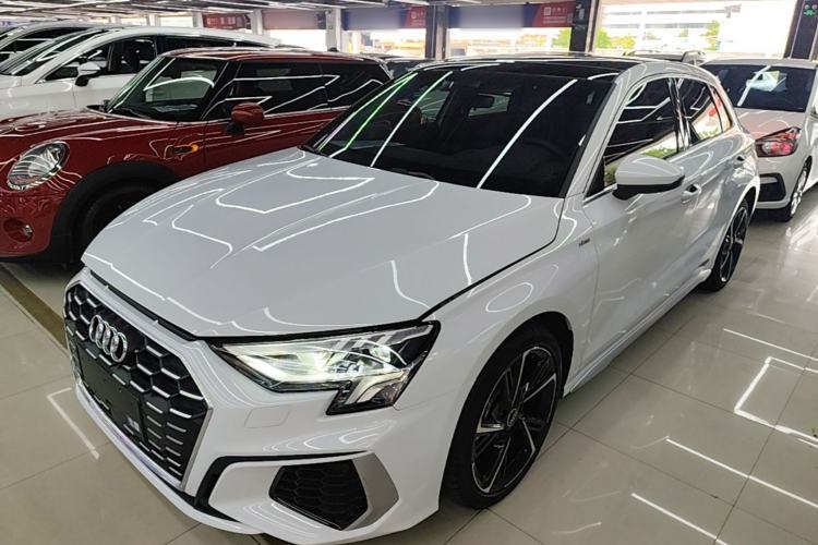 Used Audi A3 2023 Updated Sportback 35 TFSI Stylish Sports Type Guazi used car, China used car export, Used car for sale, Used  cars, Cheapest cars for sale