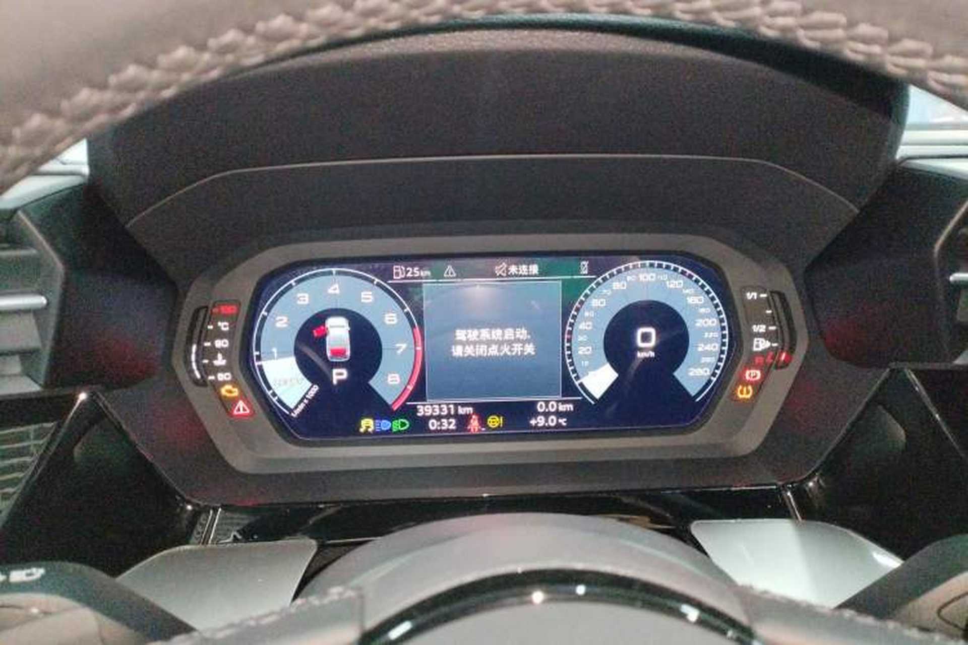 Used Audi A3 2023 Restyled A3L Limousine 35 TFSI Ambition Style Edition Instrument Cluster