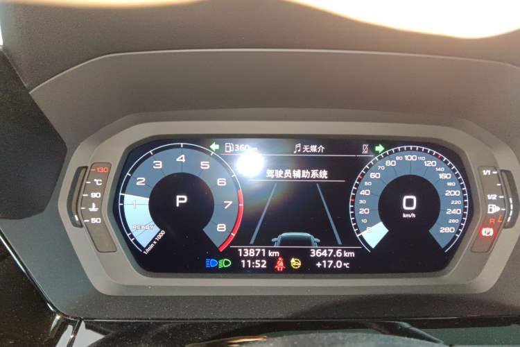 Used Audi A3 2023 Updated Sportback 35 TFSI Stylish Sports Type Instrument Cluster
