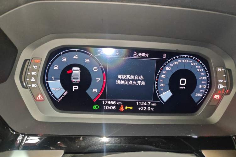 Used Audi A3 2023 A3L Limousine 35 TFSI Fashionable and Elegant Model Instrument Cluster