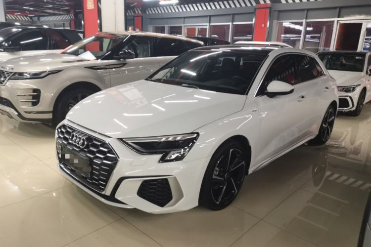 Used Audi A3 2023 Sportback 35 TFSI Fashionable Sports Model Guazi used car, China used car export, Used car for sale, Used cars, Cheapest cars for sale
