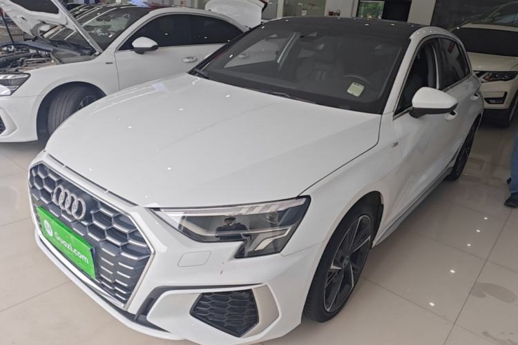 Used Audi A3 2023 Updated Sportback 35 TFSI Stylish Sports Type Guazi used car, China used car export, Used car for sale, Used cars, Cheapest cars for sale