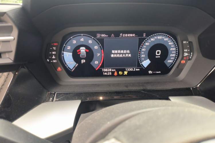 Used Audi A3 2023 Updated Sportback 35 TFSI Stylish Sports Type Odometer Close Up