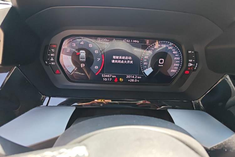 Used Audi A3 2023 Restyled A3L Limousine 35 TFSI Fashion Sport Edition Odometer Close Up