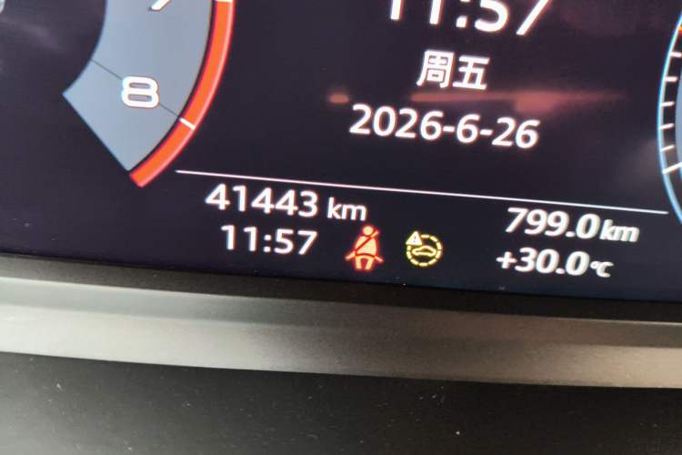 Used Audi A3 2023 Sportback 35 TFSI Fashionable Sports Model Odometer Close Up