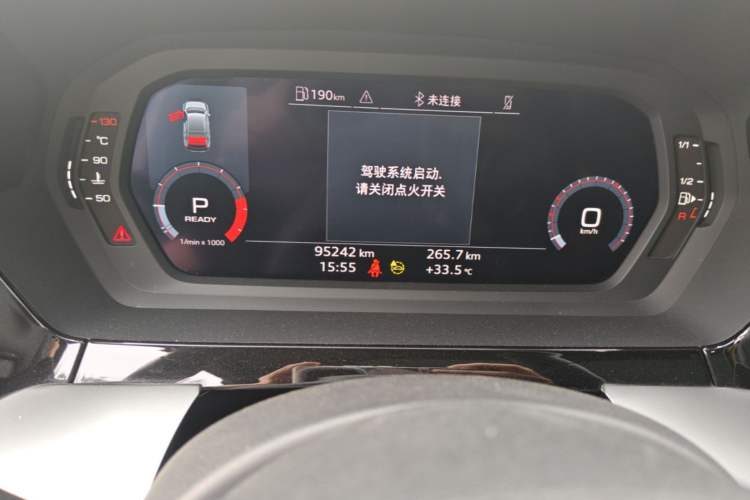 Used Audi A3 2023 Restyled A3L Limousine 35 TFSI Fashion Sport Edition Odometer Close Up
