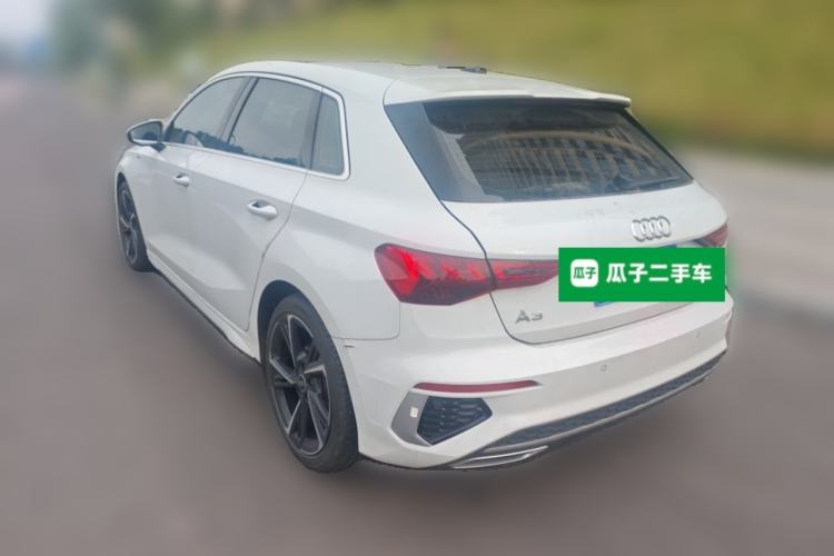 Used Audi A3 2023 Updated Sportback 35 TFSI Stylish Sports Type Rear Left 45 Deg