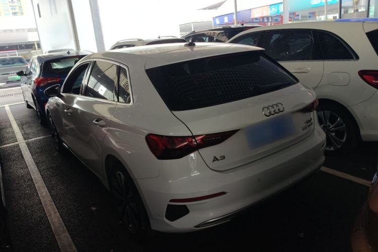 Used Audi A3 2023 Restyled Sportback 35 TFSI Advanced Style Edition Rear Left 45 Deg