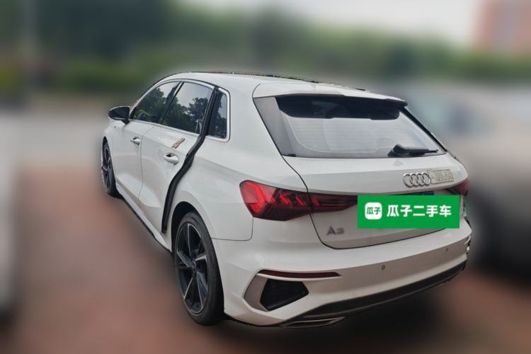 Used Audi A3 2023 Updated Sportback 35 TFSI Stylish Sports Type Rear Left 45 Deg