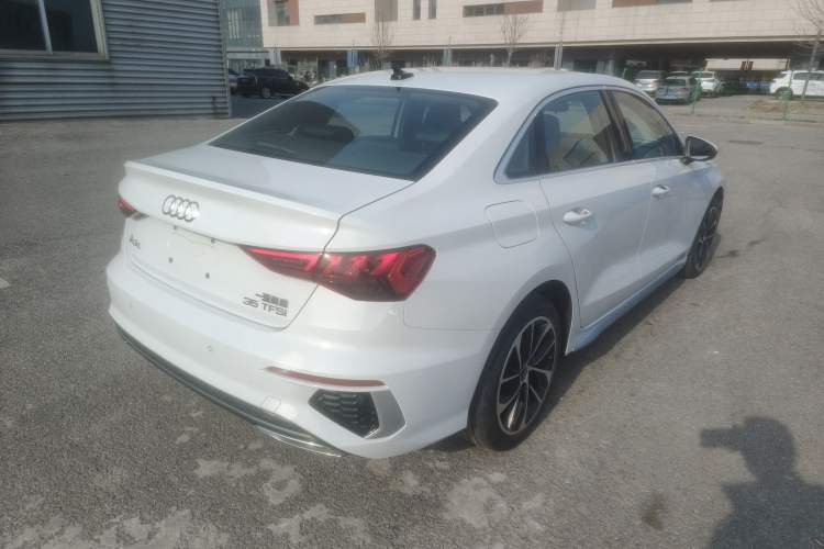 Used Audi A3 2023 Restyled A3L Limousine 35 TFSI Ambition Sport Edition Rear Right 45 Deg