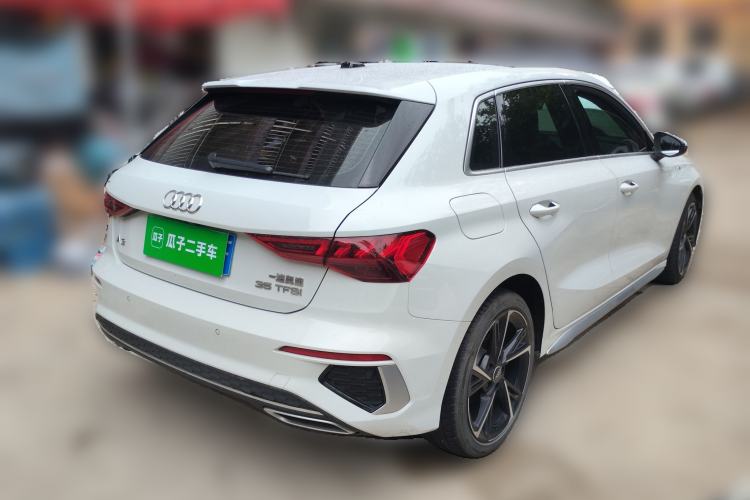 Used Audi A3 2023 Restyled Sportback 35 TFSI Fashionable and Elegant Version Rear Right 45 Deg