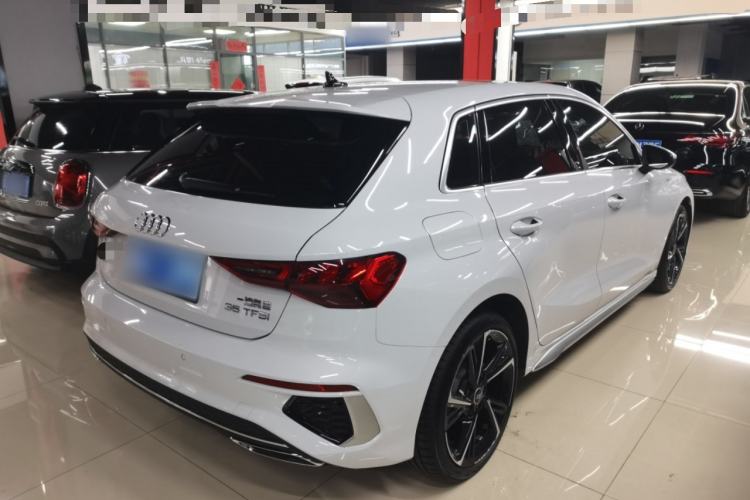 Used Audi A3 2023 Sportback 35 TFSI Fashionable Sports Model Rear Right 45 Deg