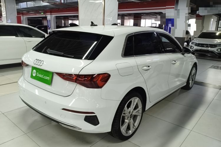 Used Audi A3 2023 Sportback 35 TFSI Stylish and Elegant Model Rear Right 45 Deg