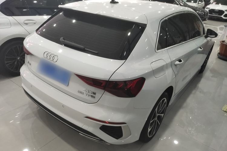 Used Audi A3 2023 Restyled Sportback 35 TFSI Progressive Sport Edition Rear Right 45 Deg
