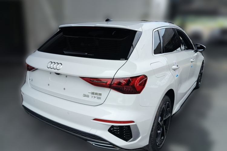 Used Audi A3 2023 Updated Sportback 35 TFSI Stylish Sports Type Rear Right 45 Deg