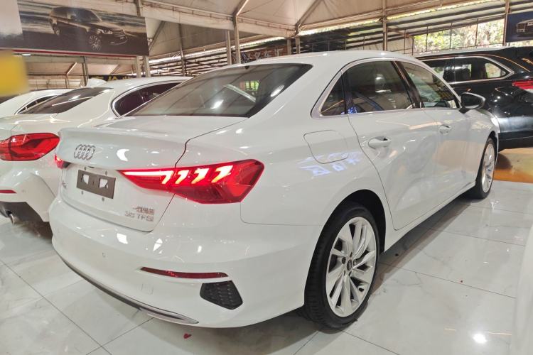 Used Audi A3 2023 A3L Limousine 35 TFSI Fashionable and Elegant Model Rear Right 45 Deg