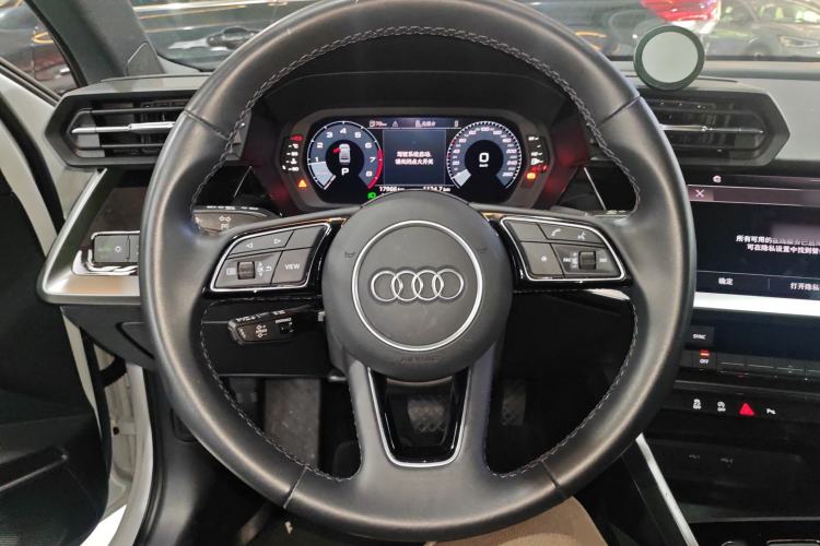 Used Audi A3 2023 A3L Limousine 35 TFSI Fashionable and Elegant Model Steering Wheel