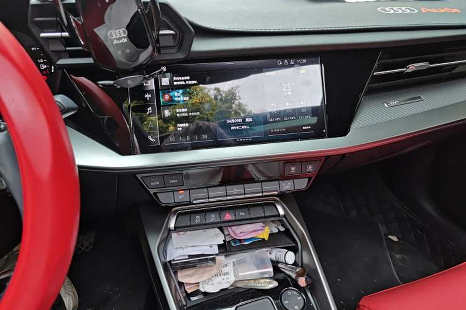 Used Audi A3 2024 A3L Limousine 35 TFSI Fashion Sport Model Audio And AC Panel