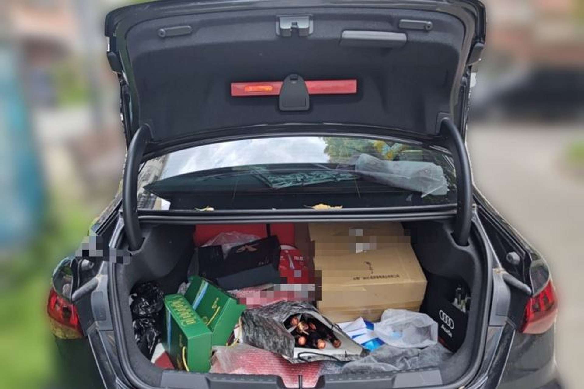 Used Audi A3 2024 A3L Limousine 35 TFSI Fashion Sport Model Trunk
