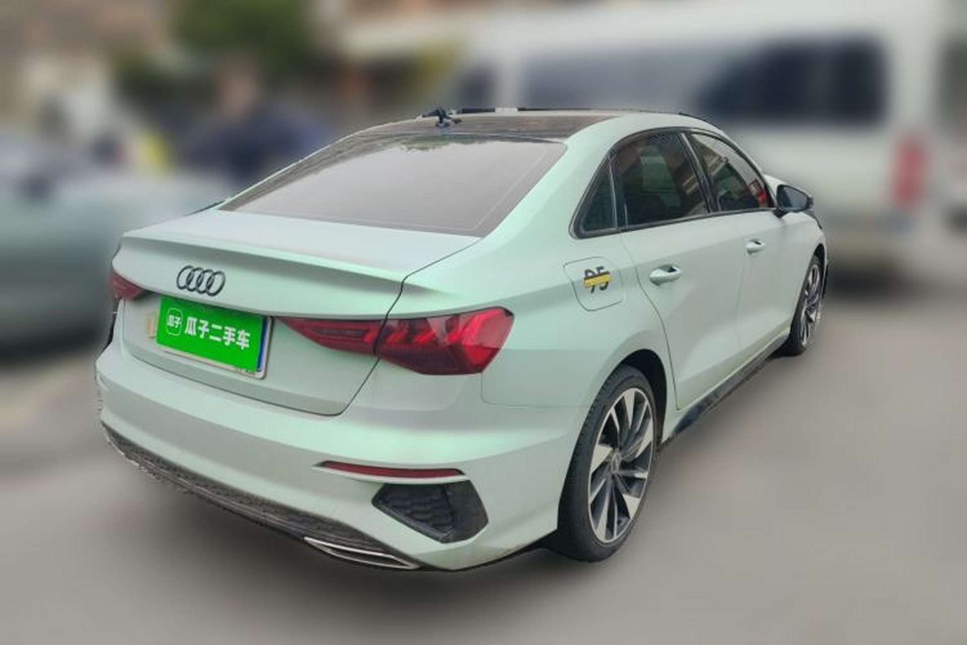 Used Audi A3 2024 A3L Limousine 35 TFSI Fashion Sport Model Rear Right 45 Deg